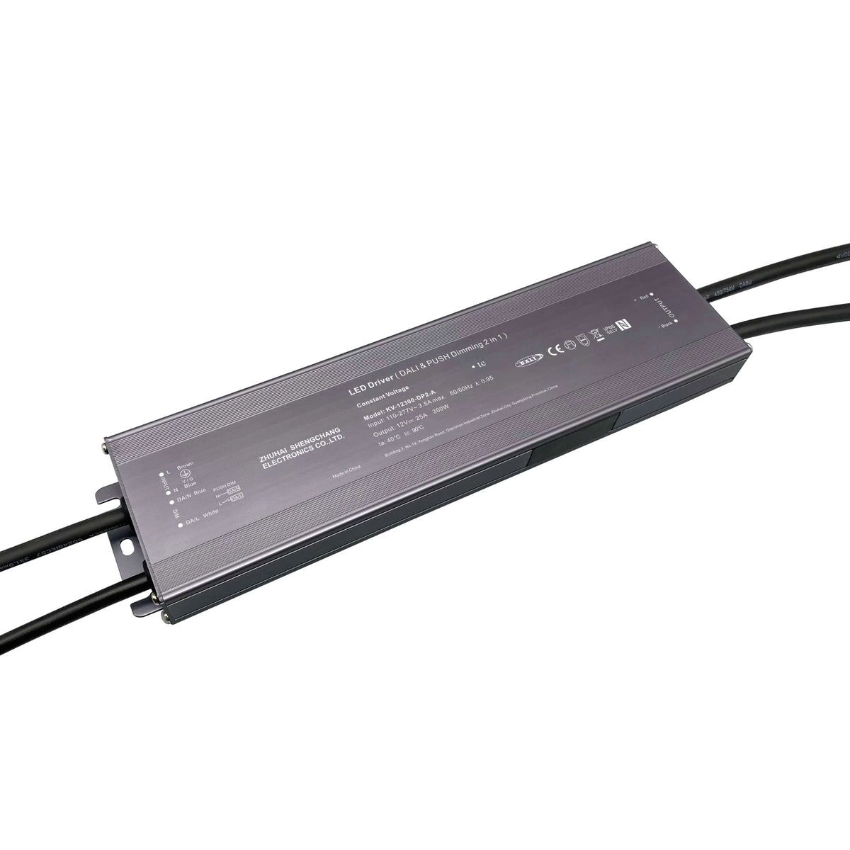 300W 24V DALI-2 Dimmable IP66 LED Driver