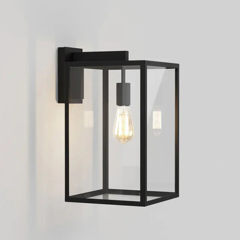 Astro Lighting Box Lantern 450 Wall Light | All Square Lighting