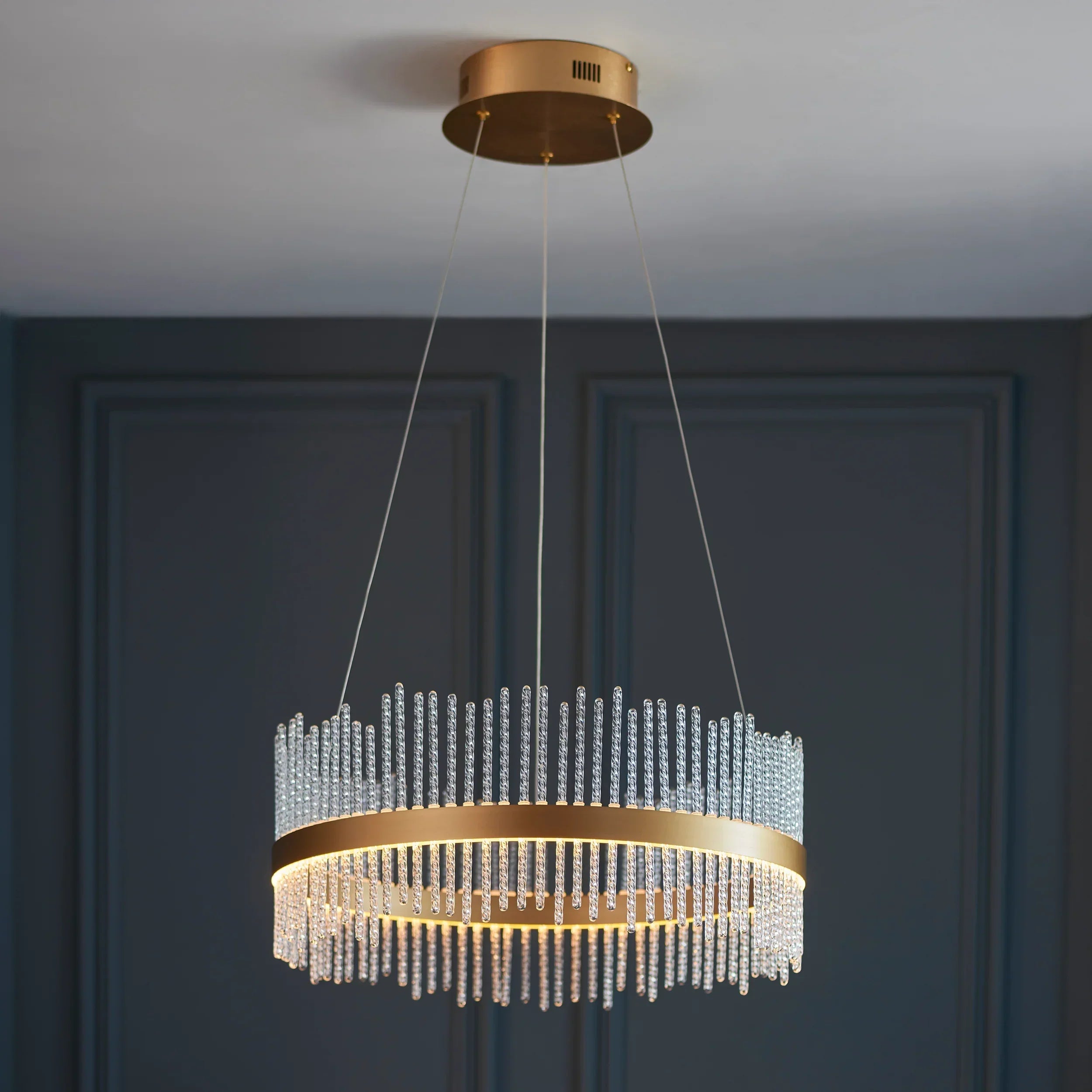 Cascade Medium Round Pendant Light