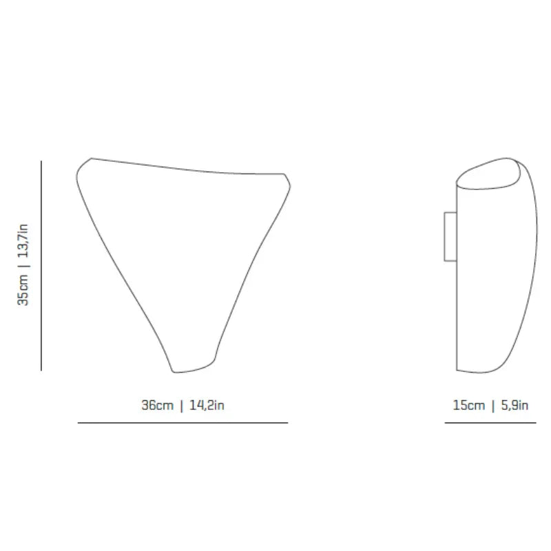a-Emotional Light Ballet Wall Light | All Square Lighting