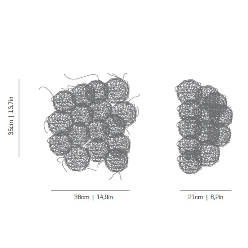 a-Emotional Light Blum Wall Light | All Square Lighting