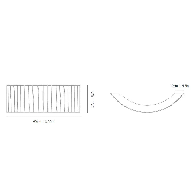 a-Emotional Light Curvas Wall Light | All Square Lighting