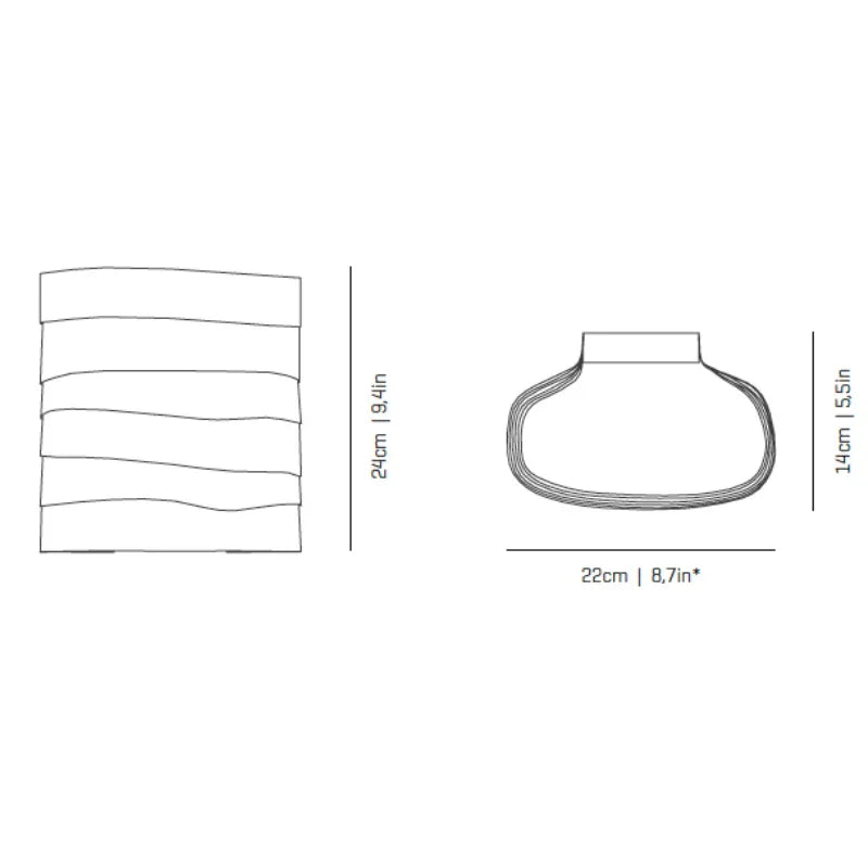 a-Emotional Light Kala LED Wall Light | All Square Lighting
