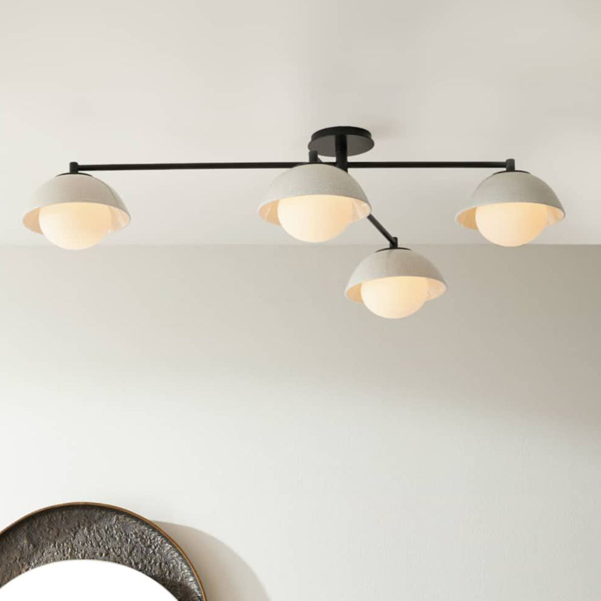 Glaze 4 Ceiling Light