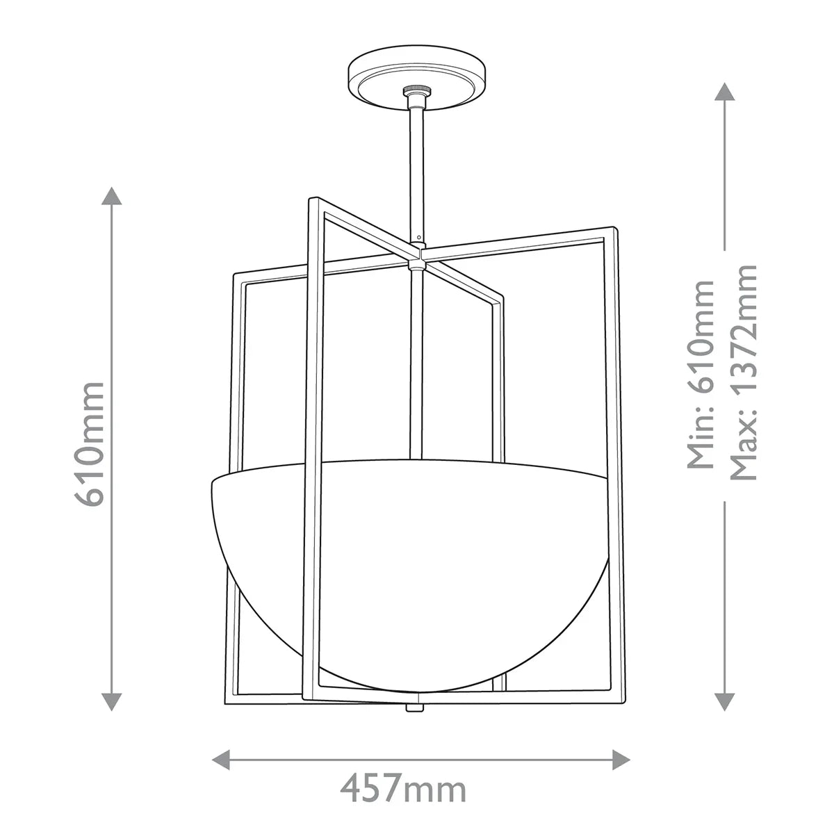 Royce Large Pendant Light