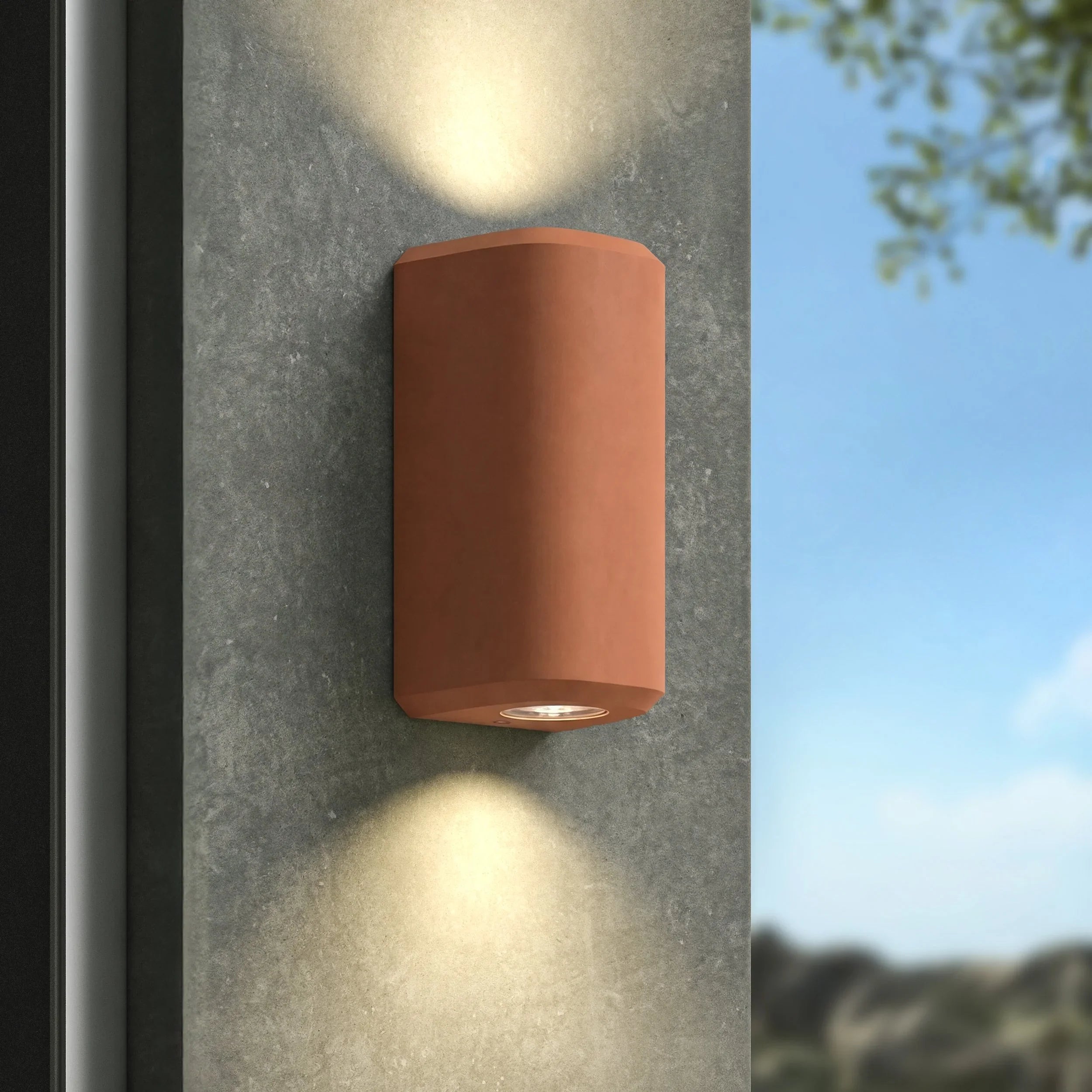 Brixham Twin Wall Light
