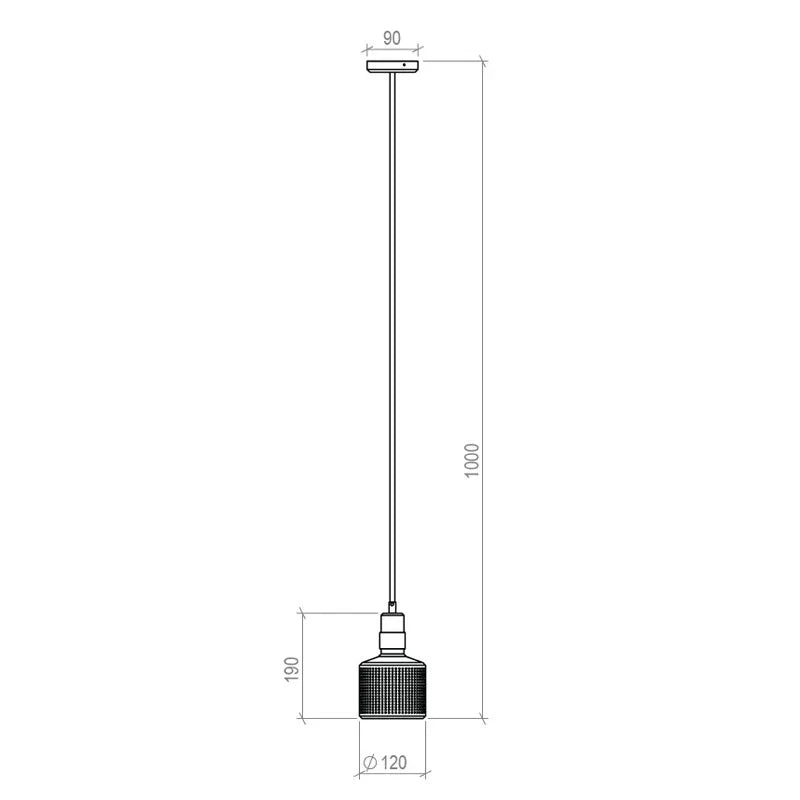 Bert Frank Riddle Pendant Light | All Square Lighting