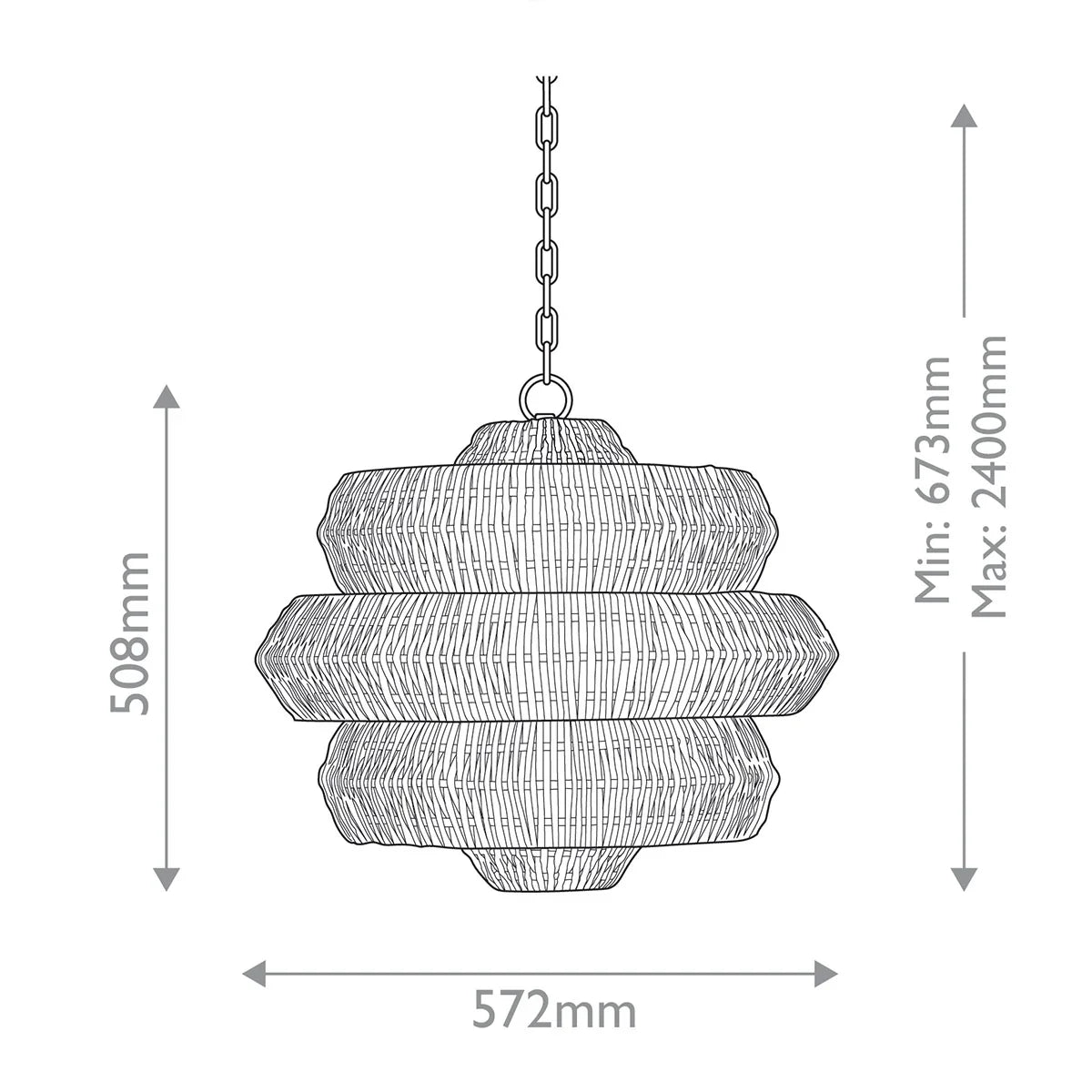 Antibes Small Pendant Light