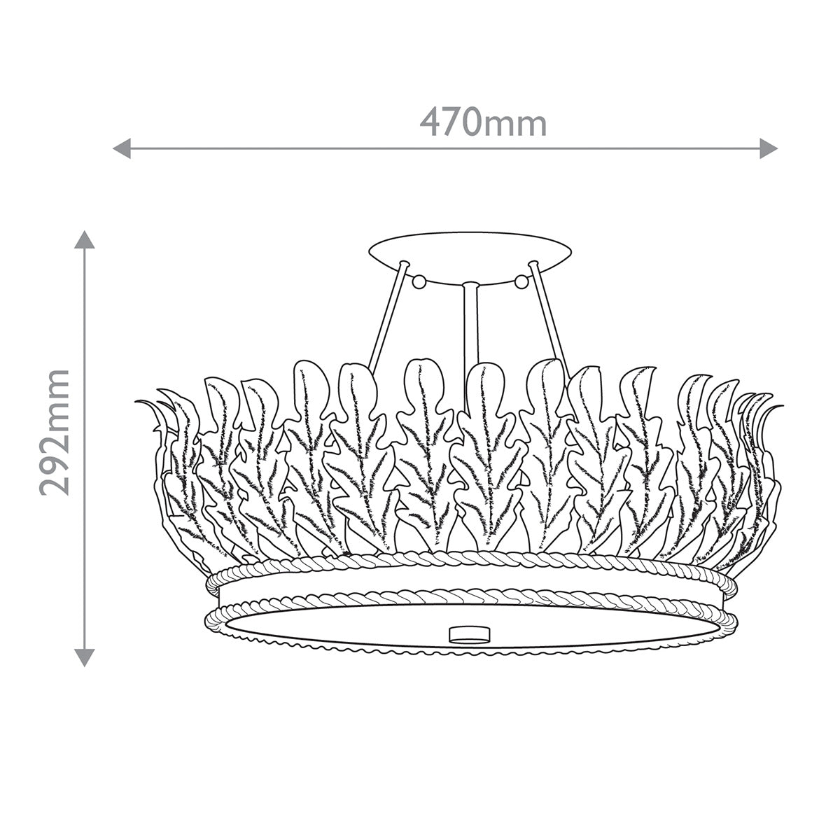 Biddulph Ceiling Light