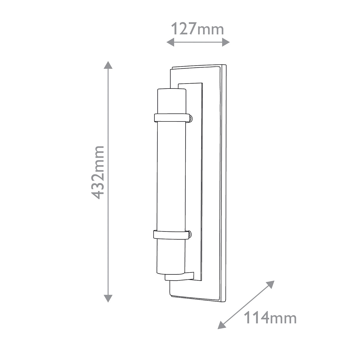 Bruneau Wall Light