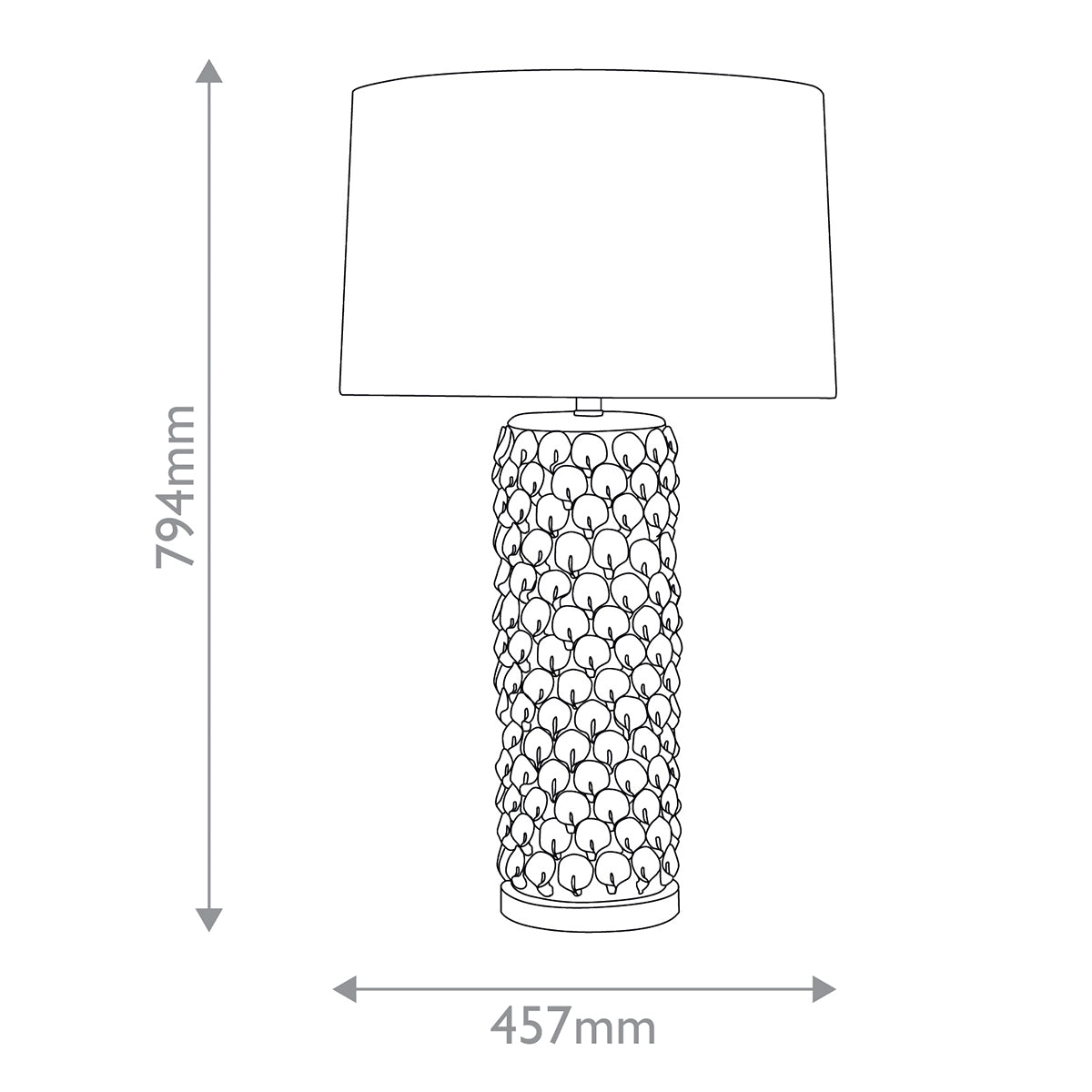 Calla Lily Table Lamp