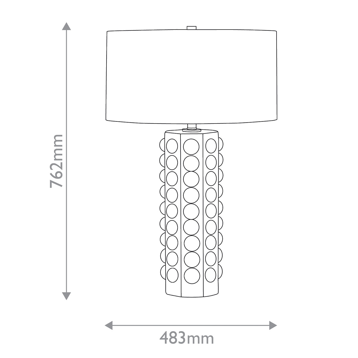 Cassandra Table Lamp