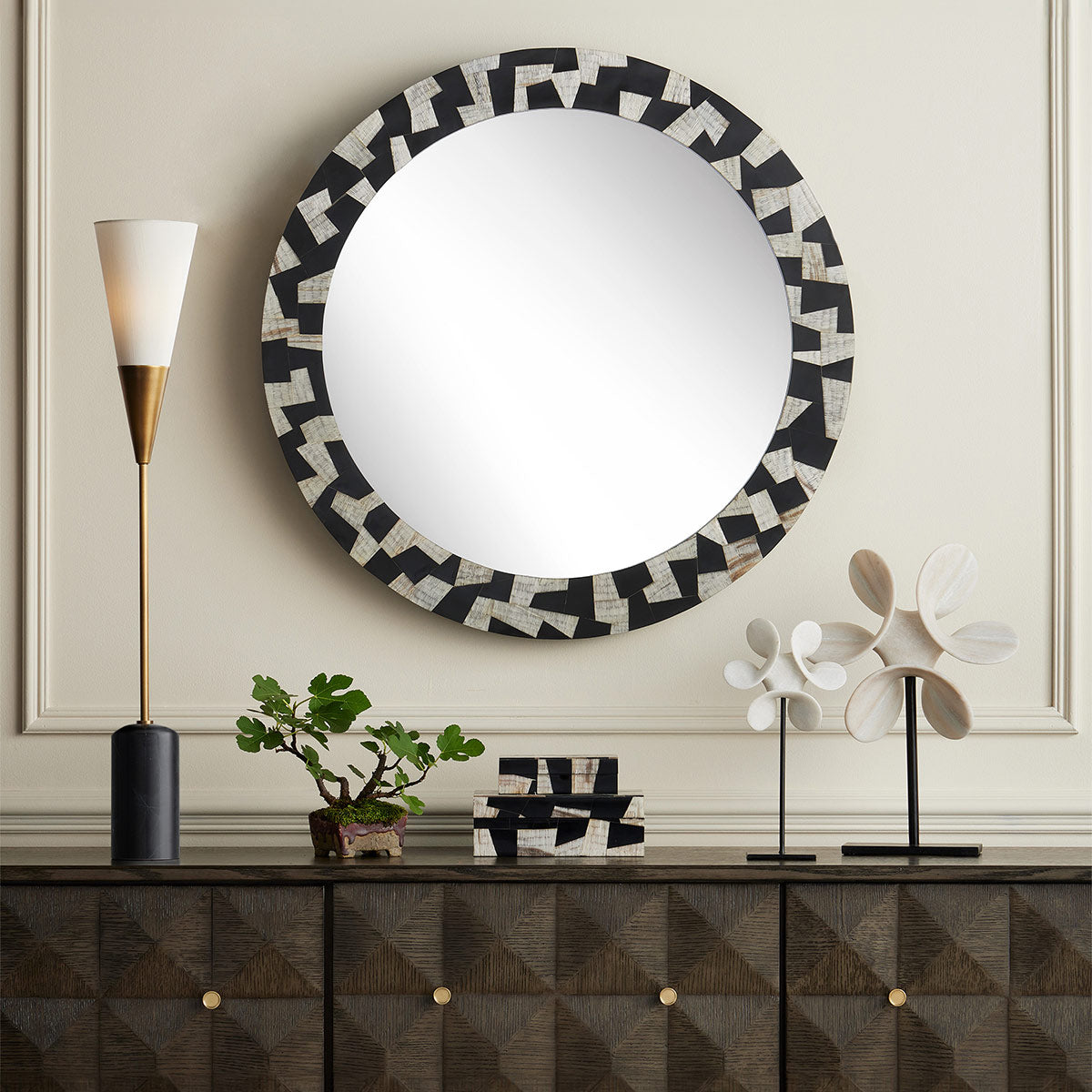 Martini Torchiere Table Lamp