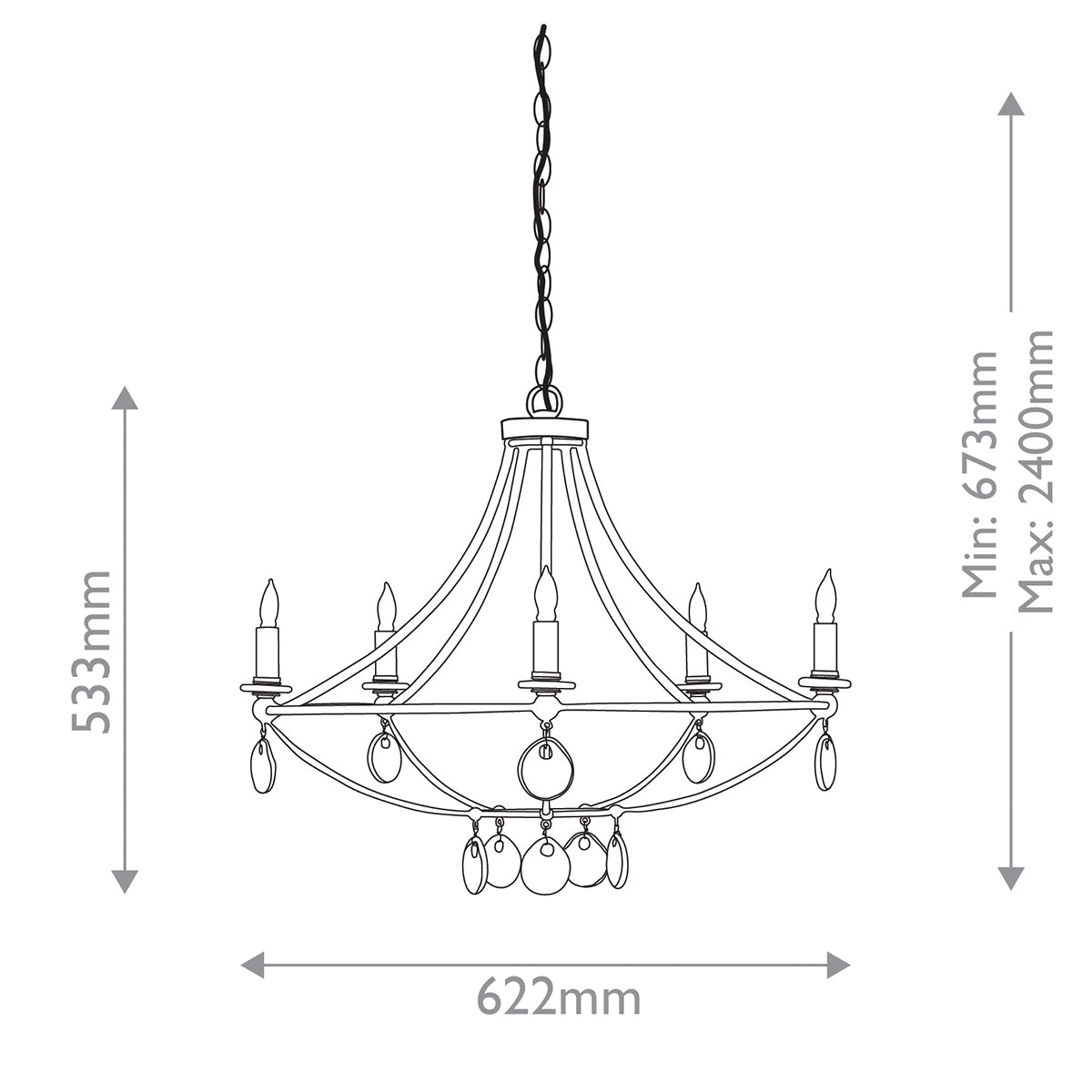 Novella Small Pendant Light