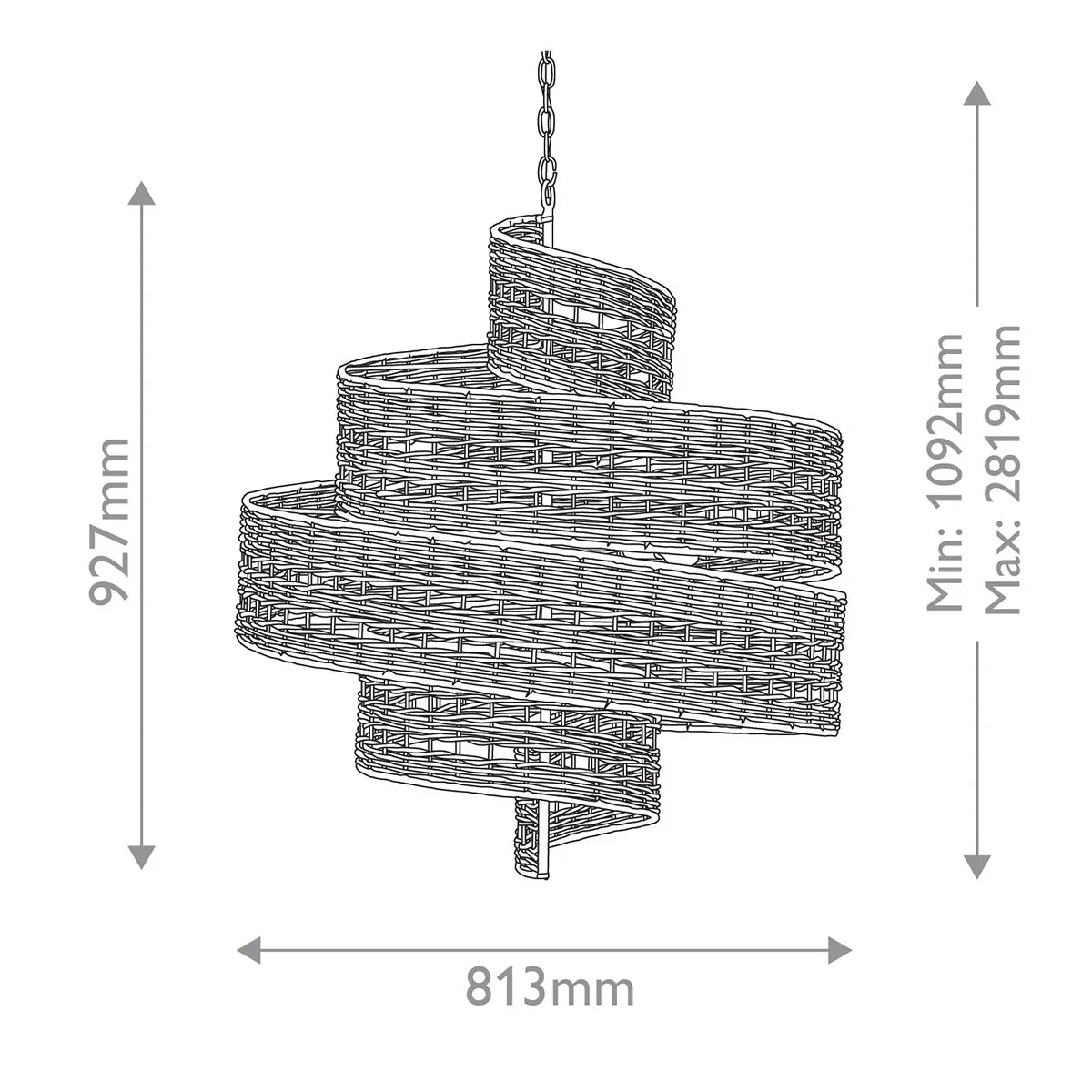 Saisei Medium Pendant Light