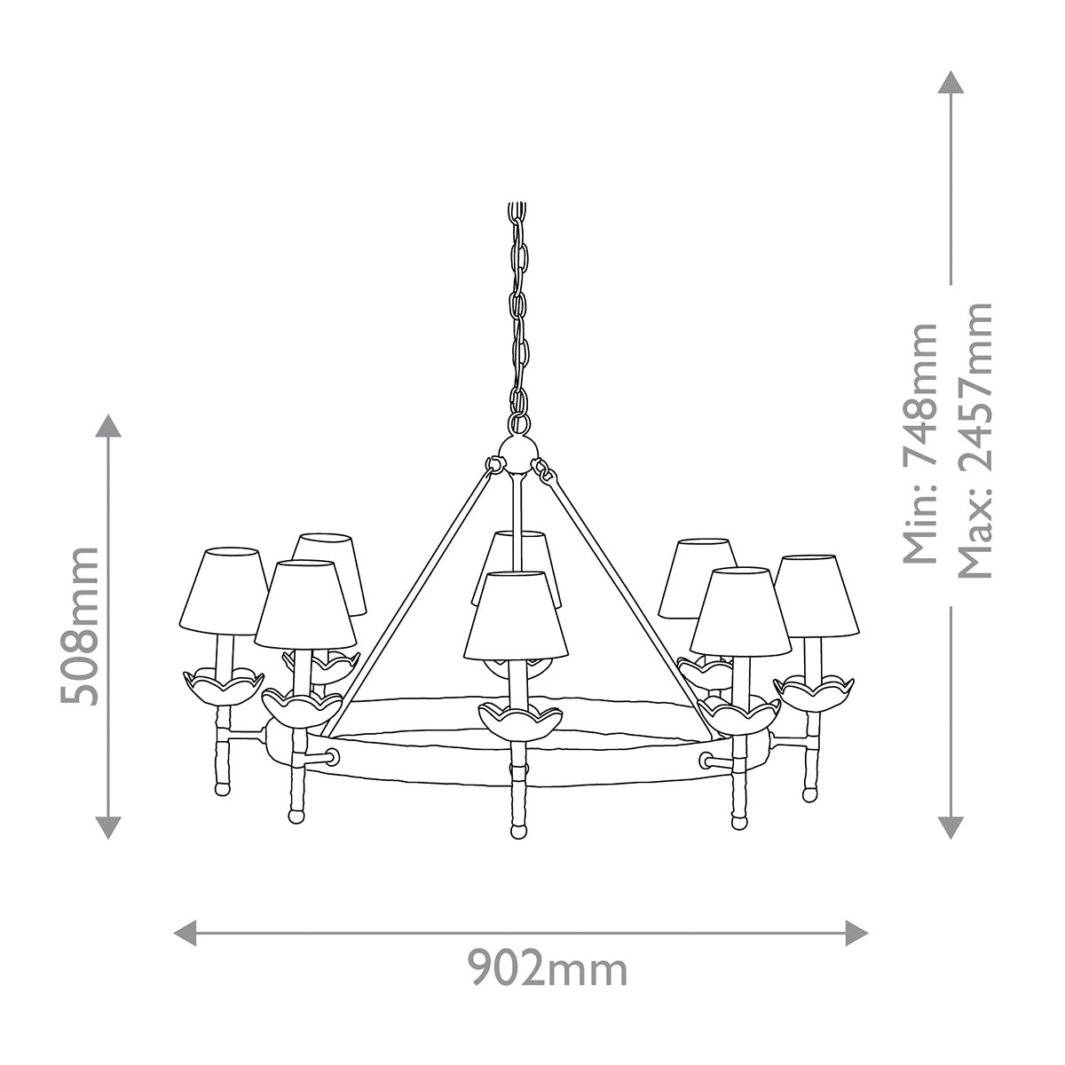 Vichy Pendant Light