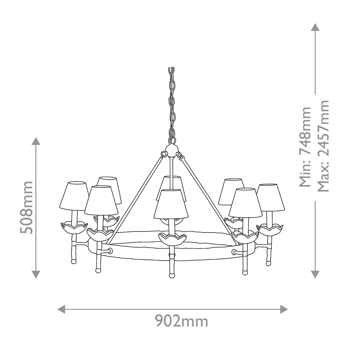 Vichy Pendant Light