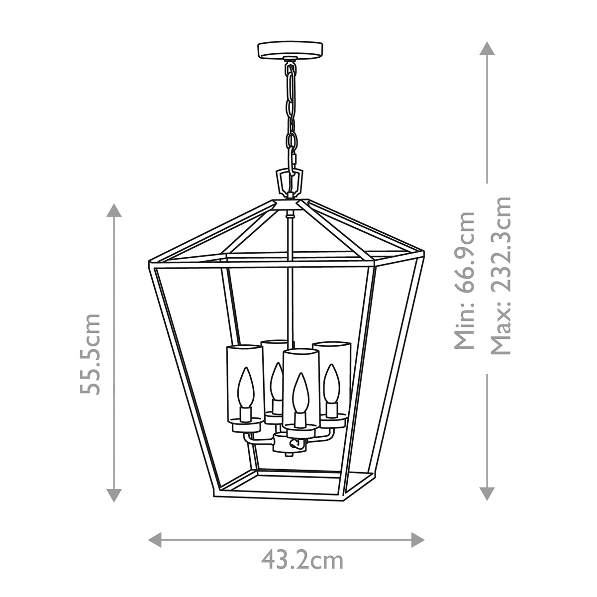 Alford Place 4 Pendant Light