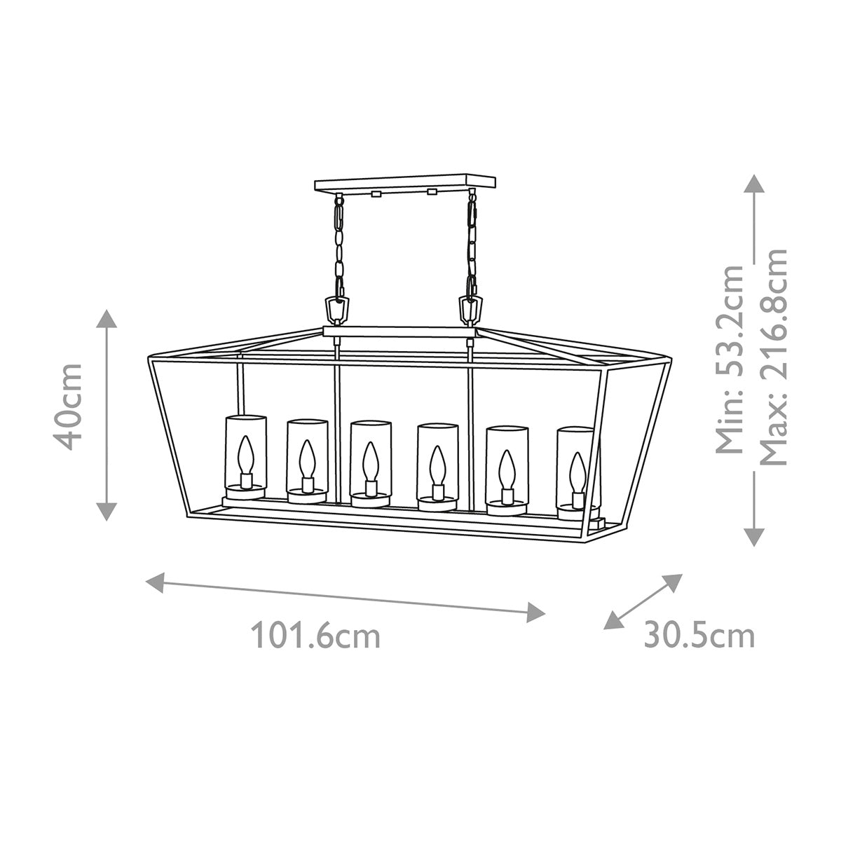 Alford Place 6 Pendant Light