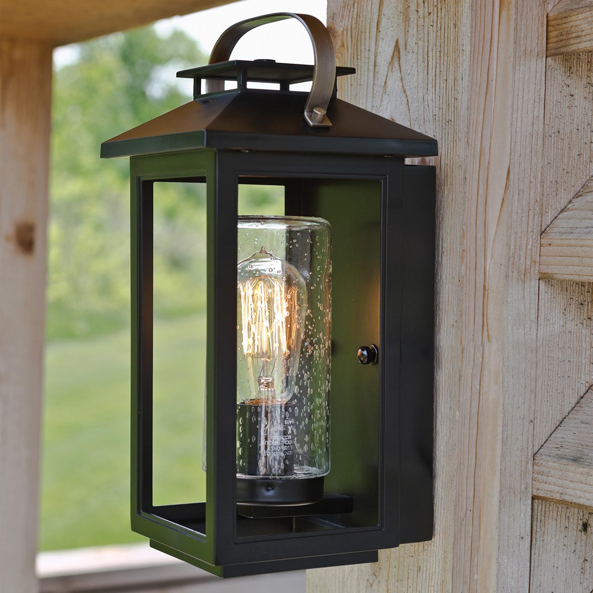 Atwater Small Lantern Wall Light