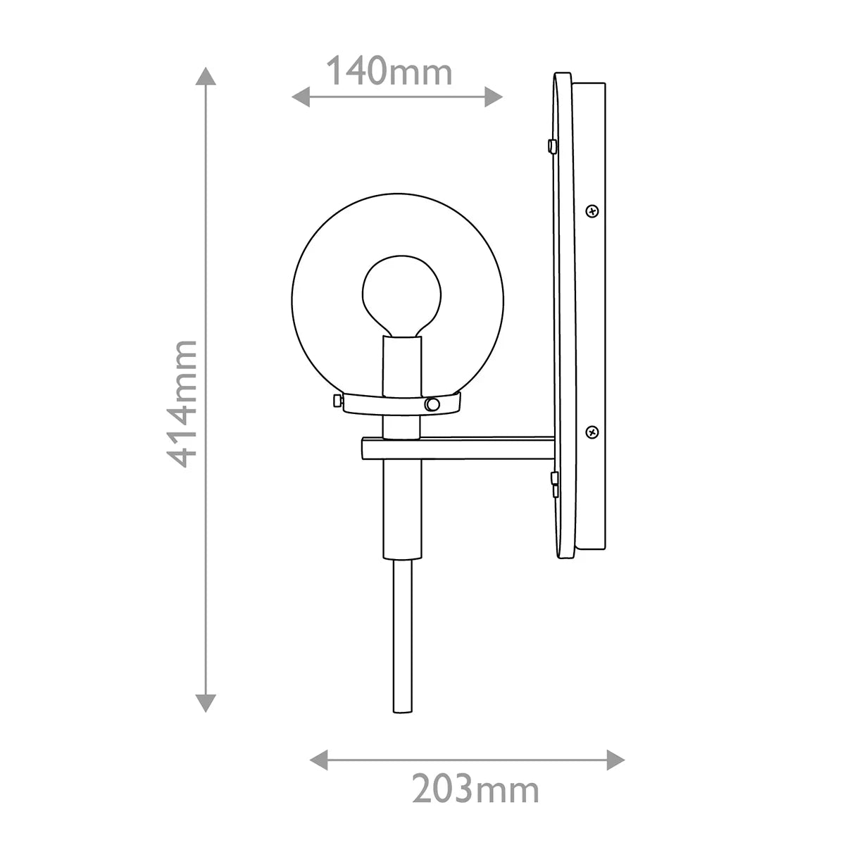 Gilda Wall Light