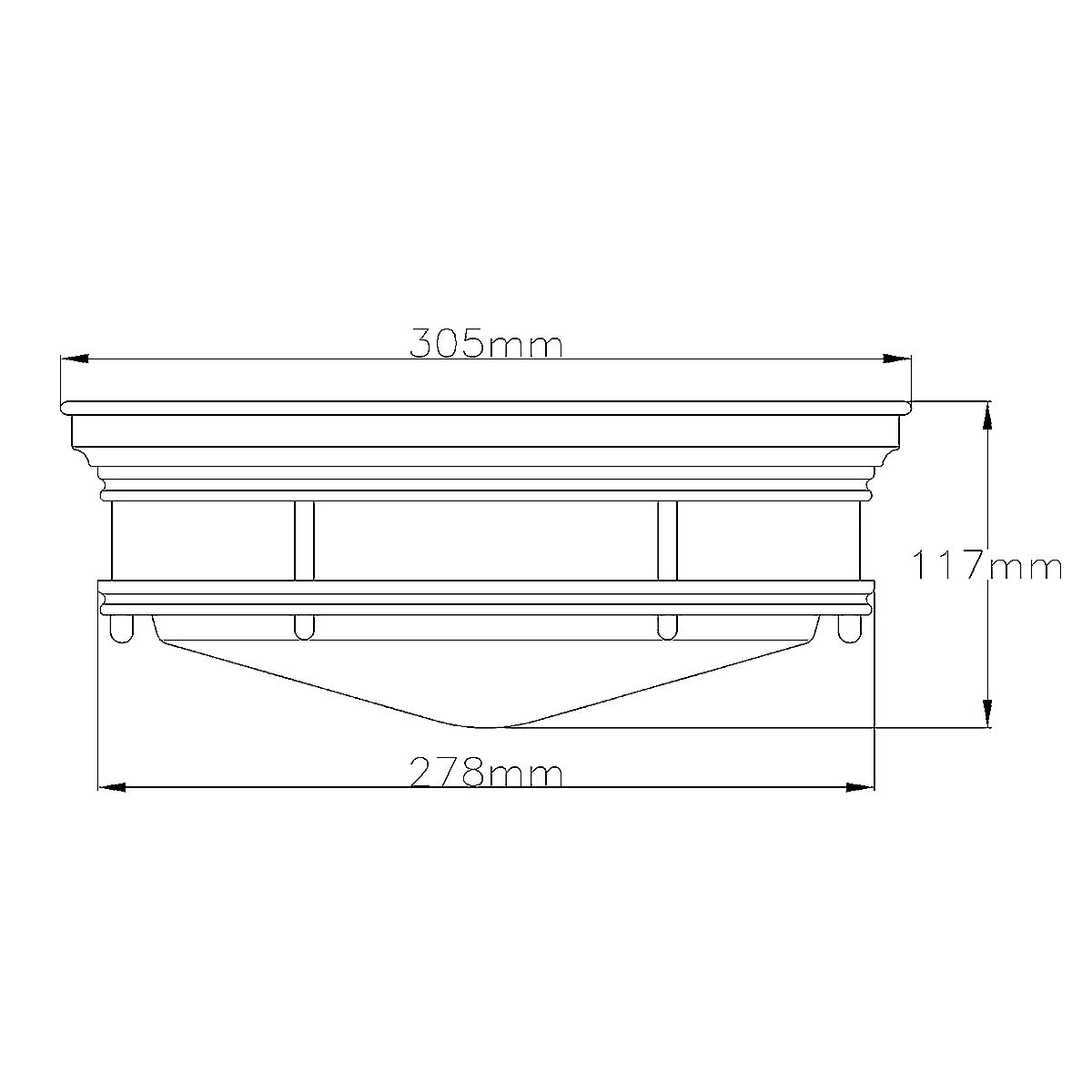 Hadrian 2 Ceiling Light