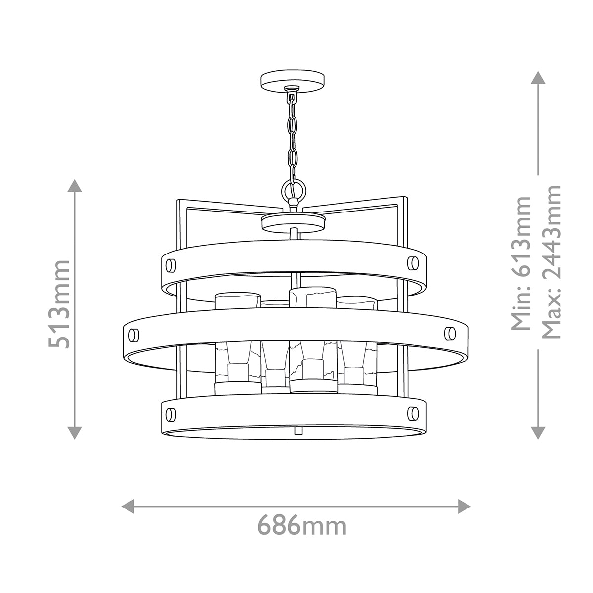 Riverwood Pendant Light
