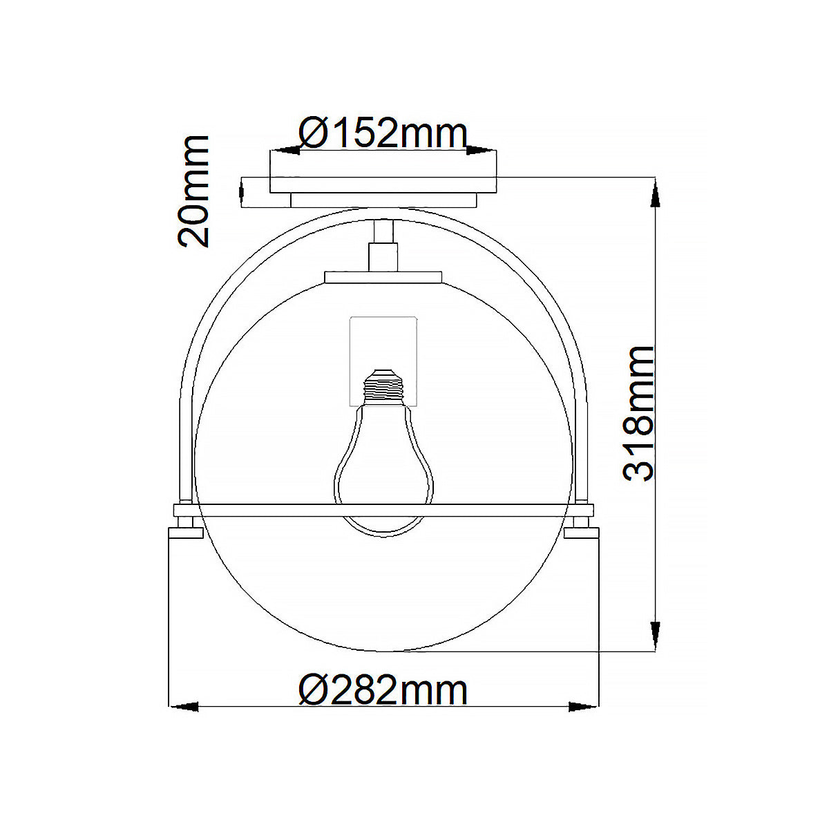 Somerset Ceiling Light