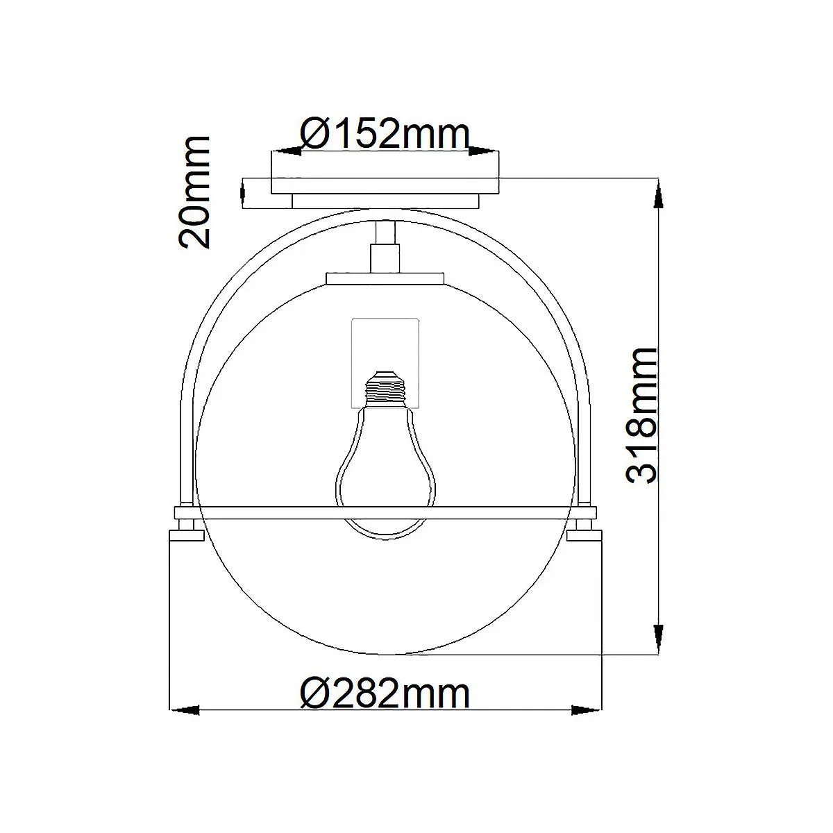 Somerset Ceiling Light