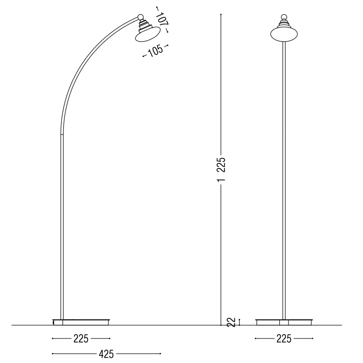 Noctilucia Floor Lamp
