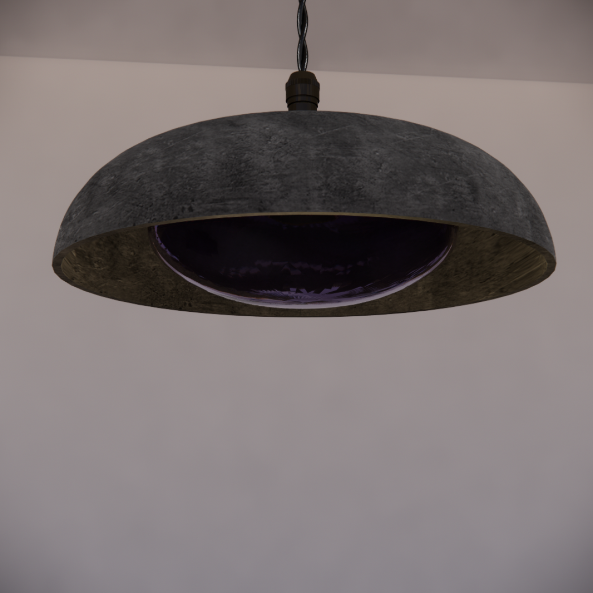 Noctilucia Shell Large Pendant Light