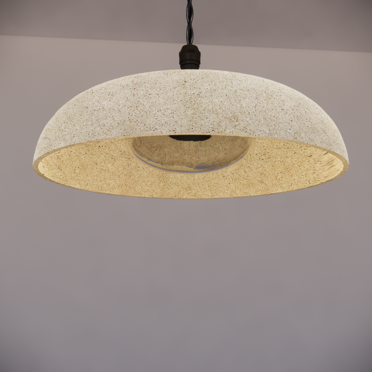 Noctilucia Shell Medium Pendant Light