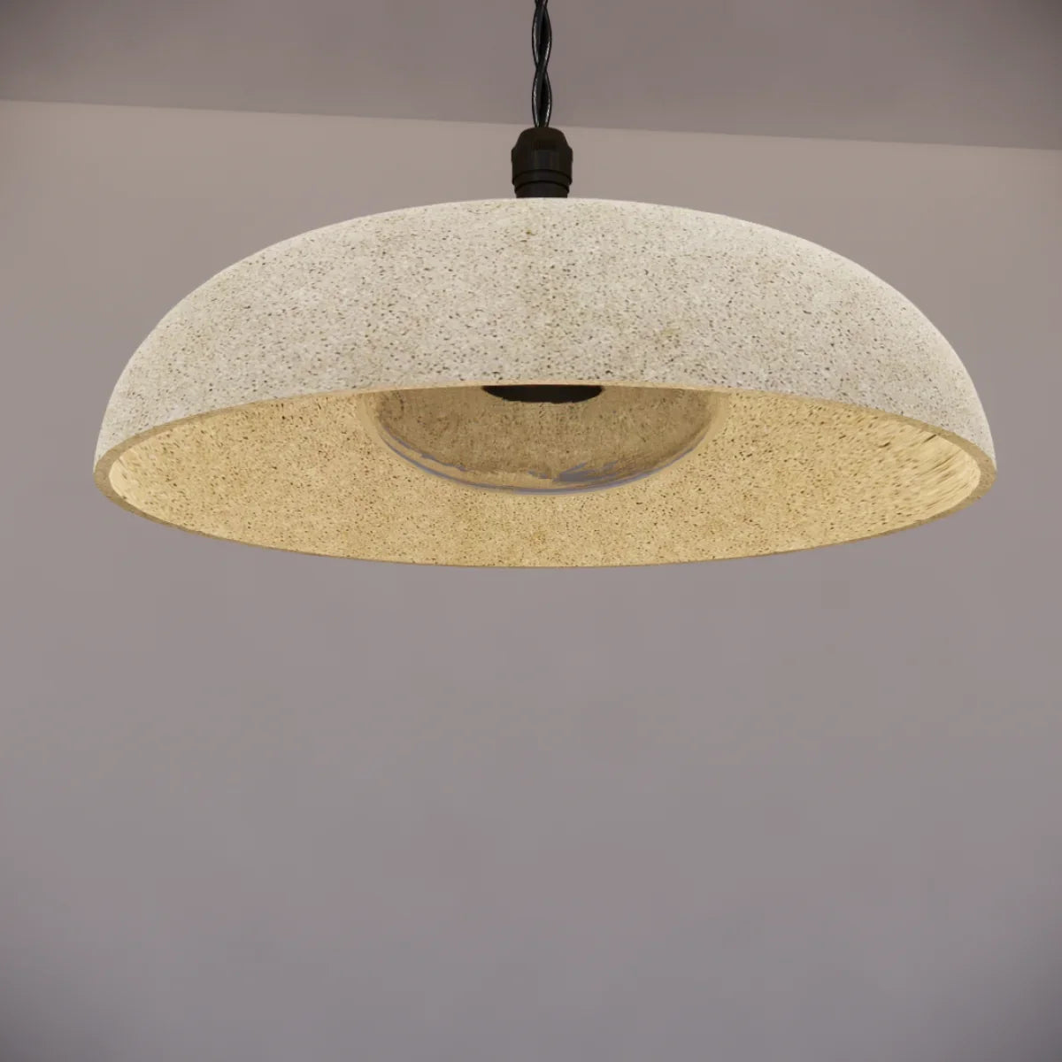 Noctilucia Shell Medium Pendant Light