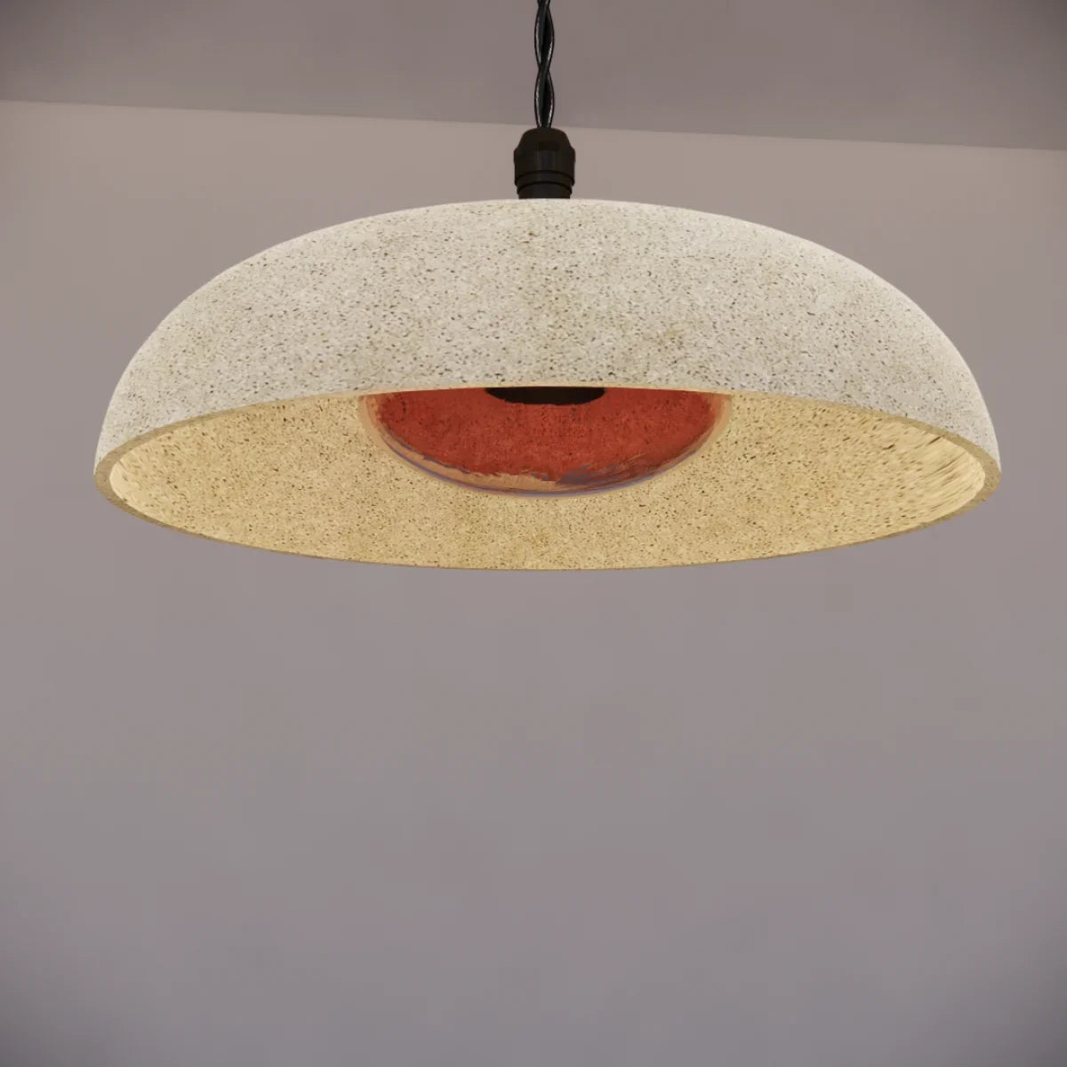 Noctilucia Shell Medium Pendant Light