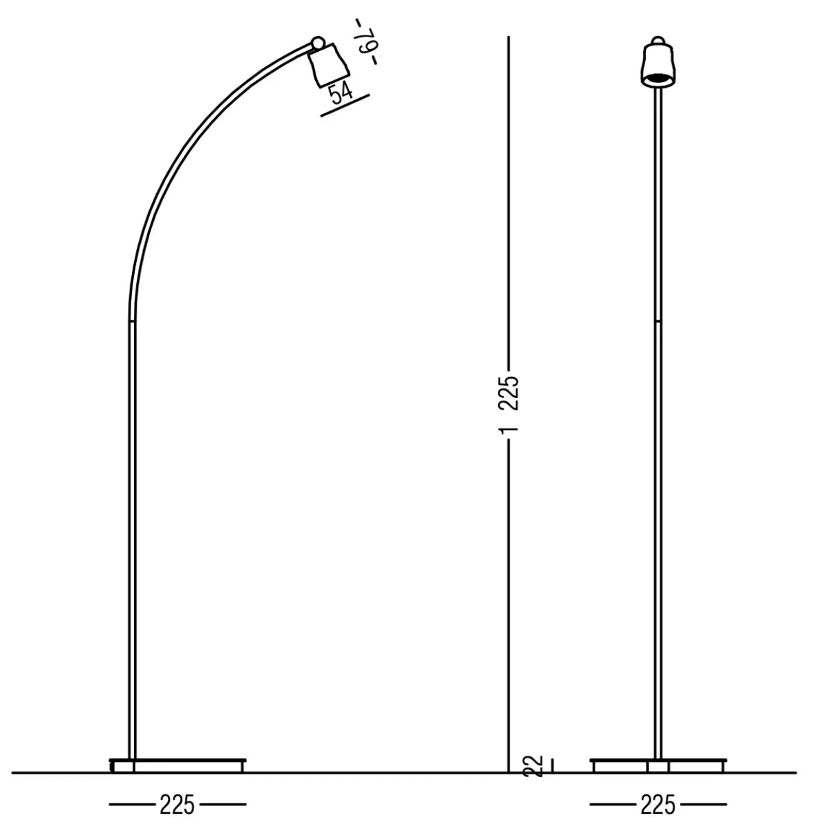 Richelle P Extended Floor Lamp