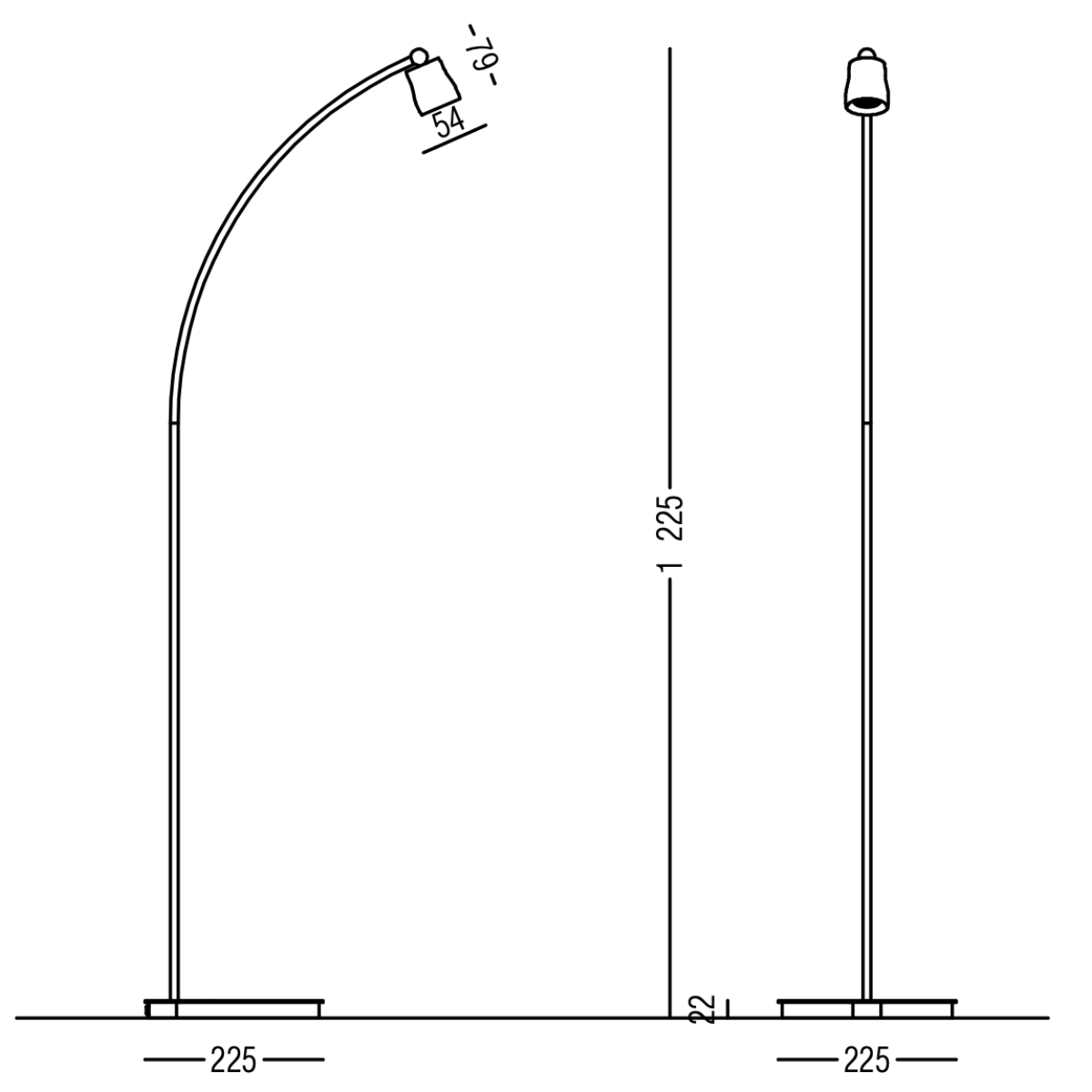 Richelle P Extended Floor Lamp