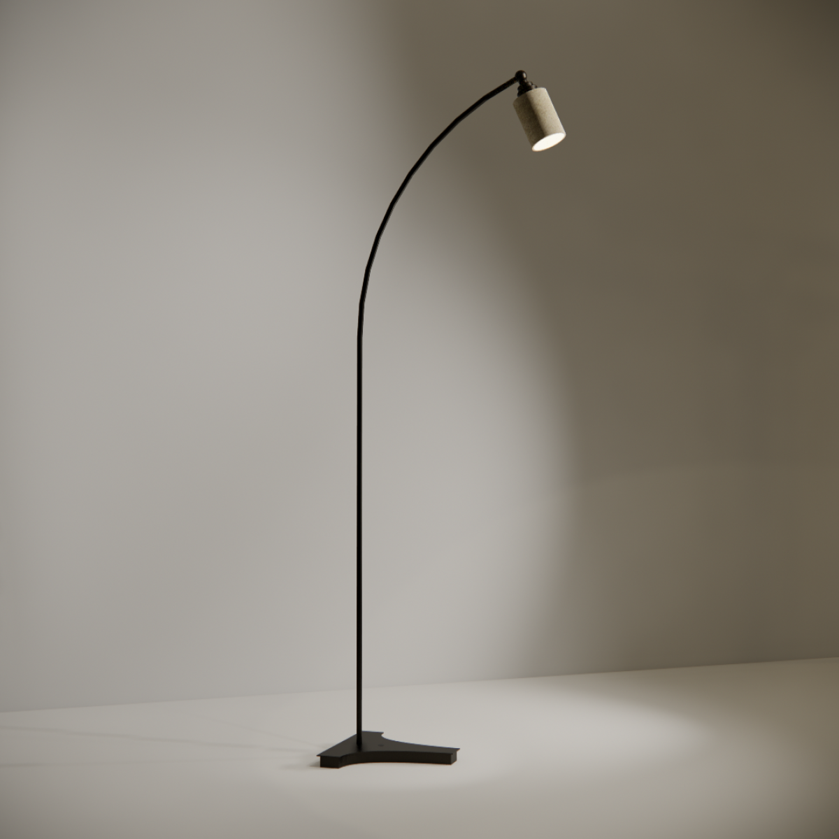 Tube Ceramic Floor Lamp