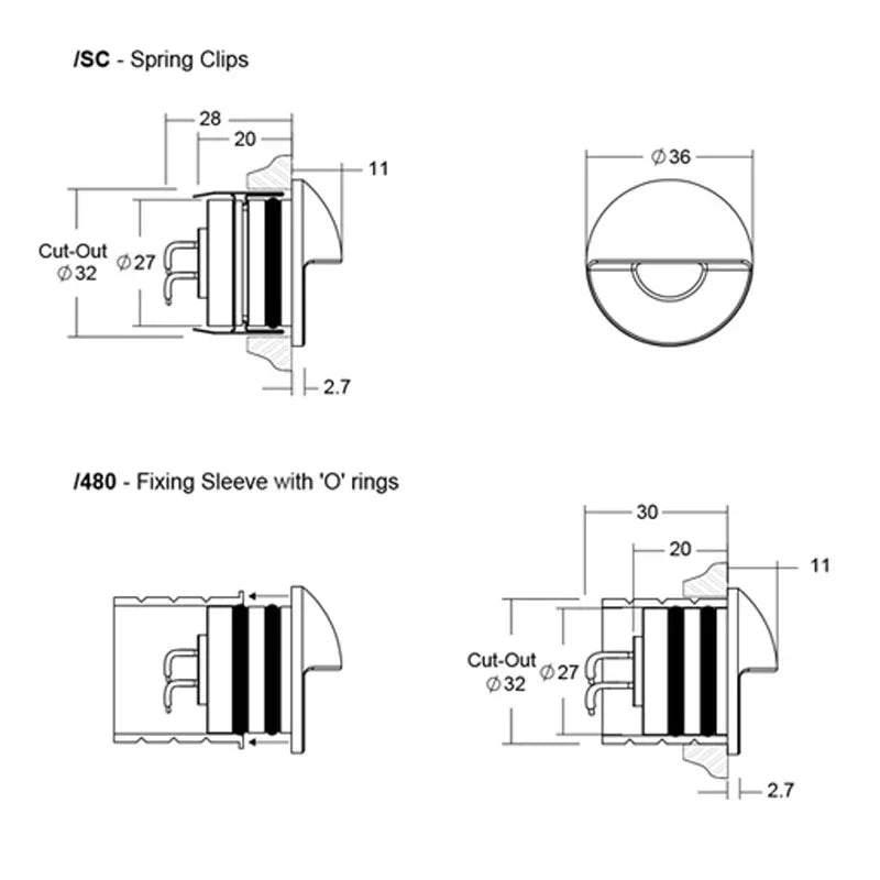 LightGraphix LD42D Wall Light | All Square Lighting