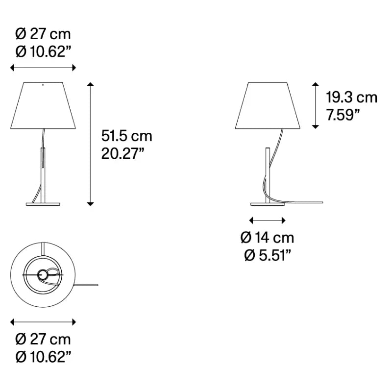 Lodes Hover Table Lamp | All Square Lighting