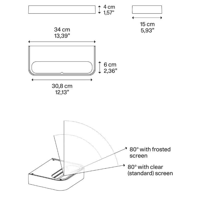 Lodes Shift Large Wall Light | All Square Lighting