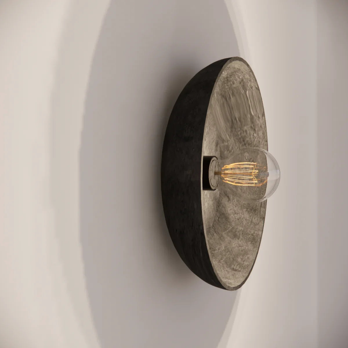 Ceramic Shell Large Wall Light