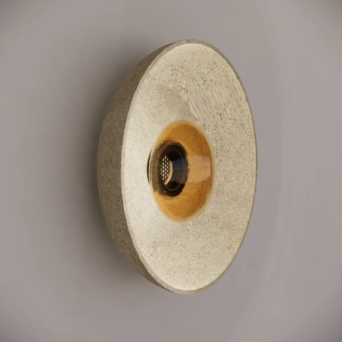 Noctilucia Shell Large Wall Light