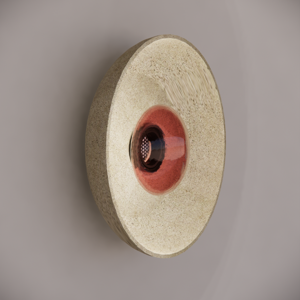Noctilucia Shell Large Wall Light