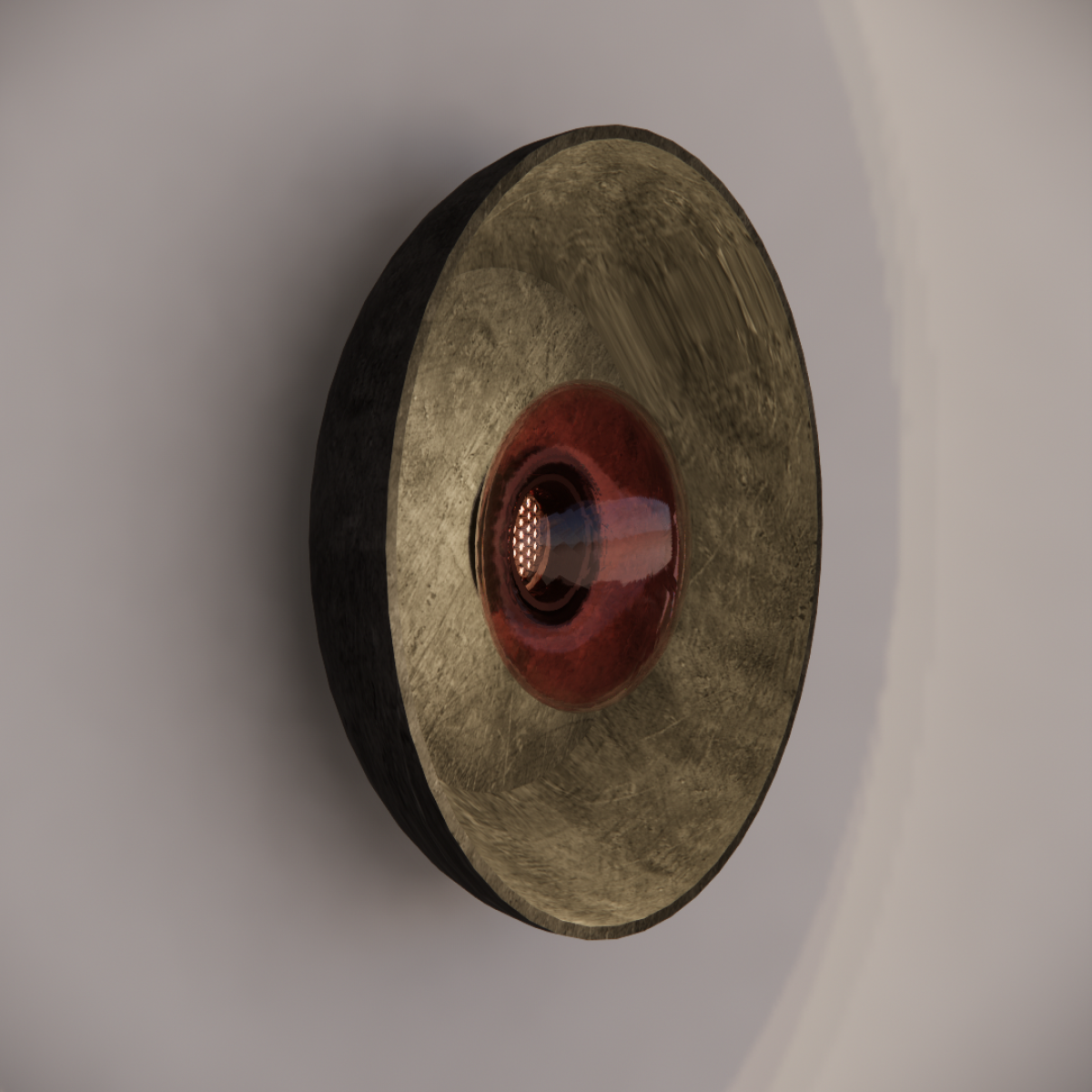 Noctilucia Shell Large Wall Light