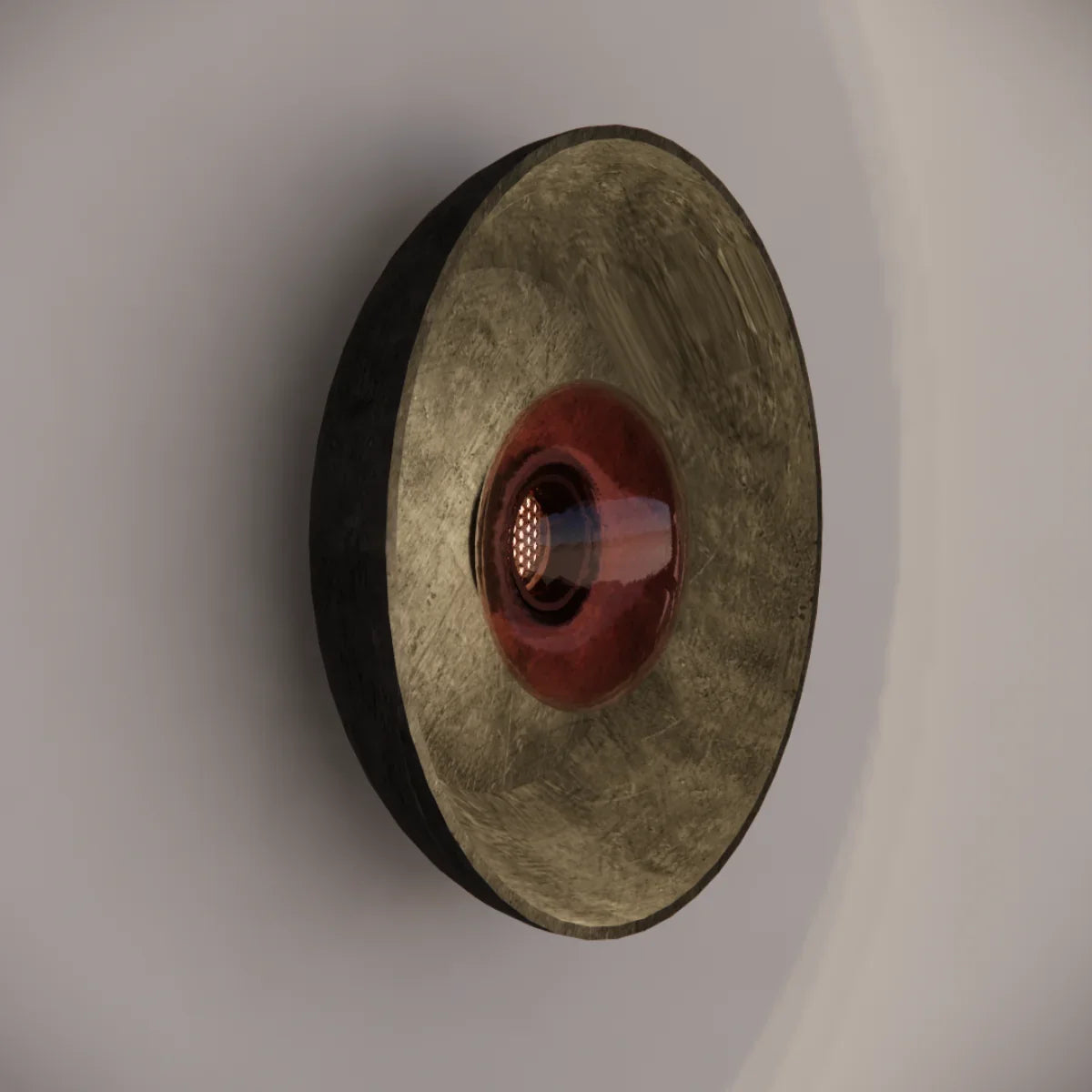 Noctilucia Shell Large Wall Light
