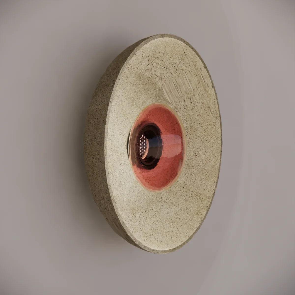 Noctilucia Shell Large Wall Light
