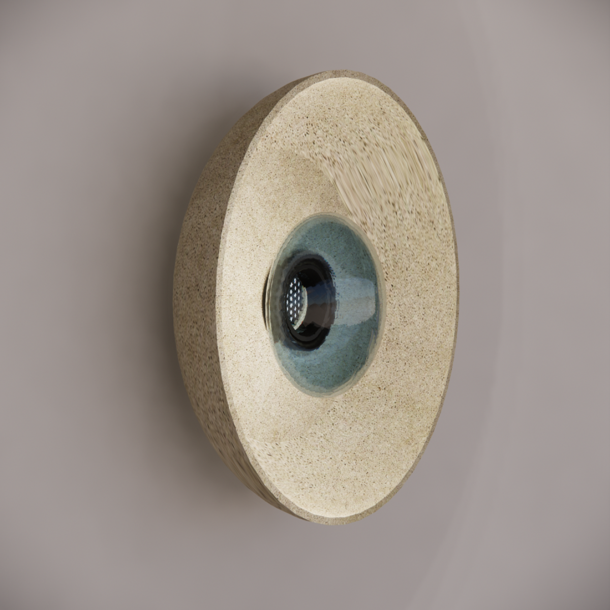 Noctilucia Shell Large Wall Light