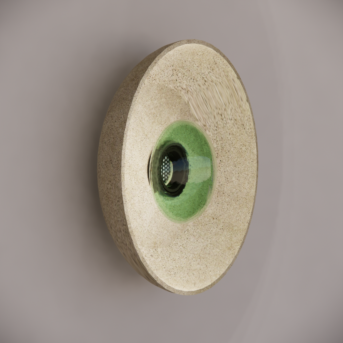 Noctilucia Shell Large Wall Light