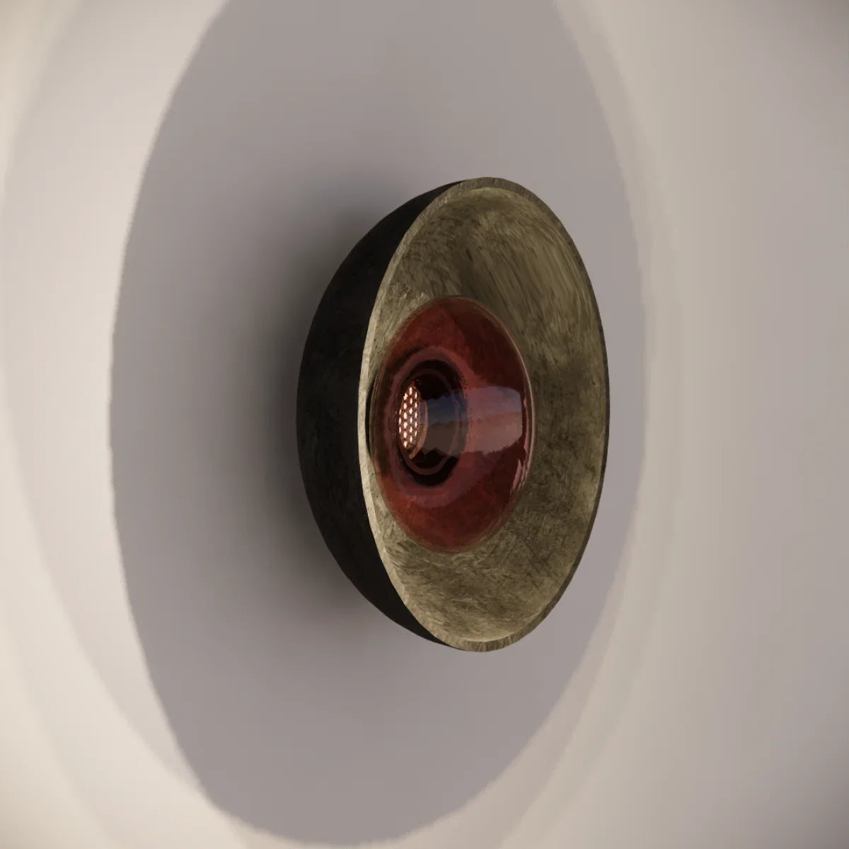 Noctilucia Shell Medium Wall Light