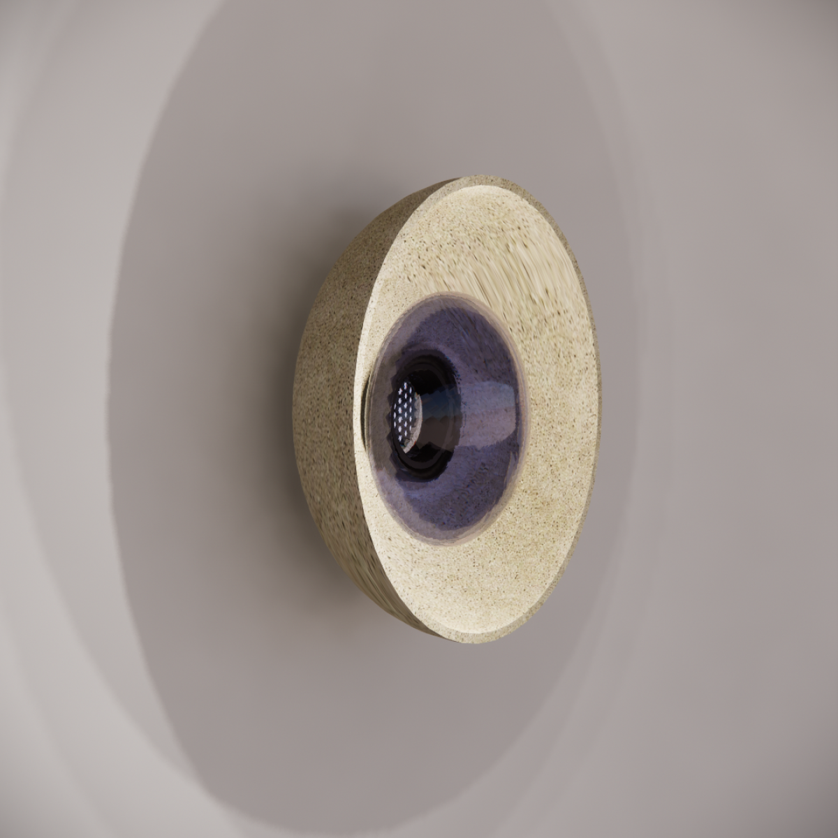 Noctilucia Shell Medium Wall Light